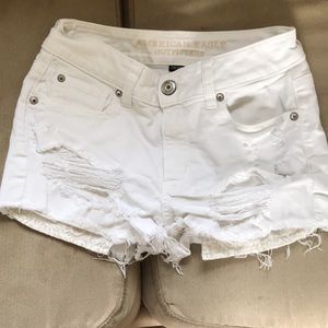 AE hi-rise shortie shorts